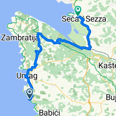 Umag do Secovlje Parenzana Part 1