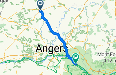 Route in der Bikemap App öffnen