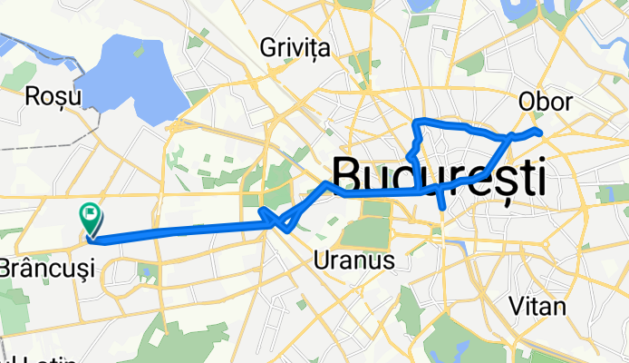 Long Monday Route In Bucharest