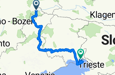Route in der Bikemap App öffnen