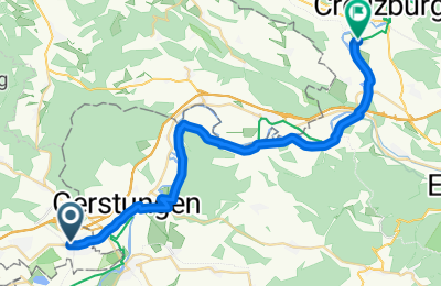 Route in der Bikemap App öffnen
