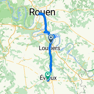 Rouen to Evreux