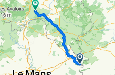 Route in der Bikemap App öffnen