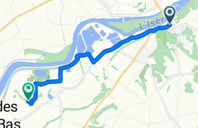 Route in der Bikemap App öffnen