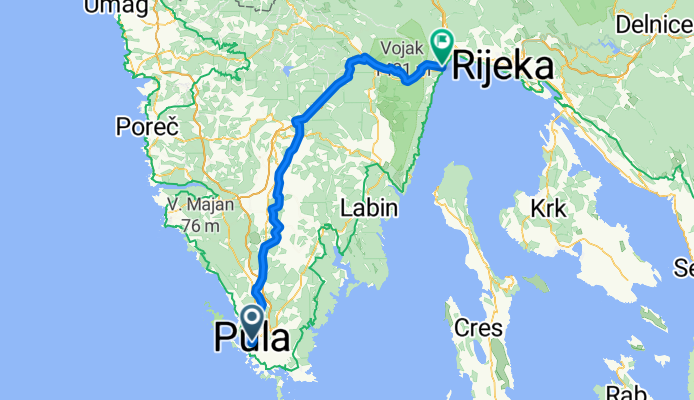 Pula - Opatija (abfahrt pula am 19.?)