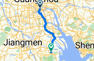 Route in der Bikemap App öffnen