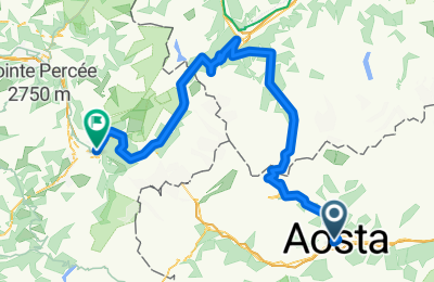 Route in der Bikemap App öffnen