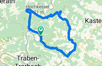 Route in der Bikemap App öffnen