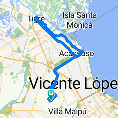 A Tigre con Ballester Bici