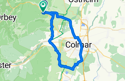 Route in der Bikemap App öffnen