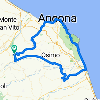 SMN-Recanati-P.to Recanati-Numana-Conero-Ancona-Agugliano-SMN