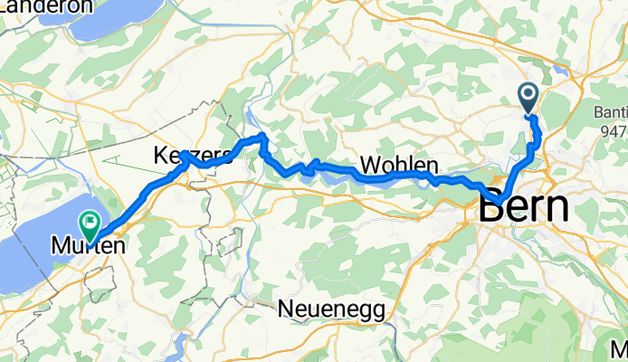 Zollikofen-Bern-Hika-Golaten-Kerzers-Murten