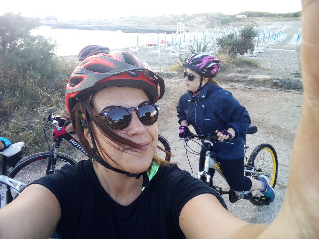 in bike vista mare