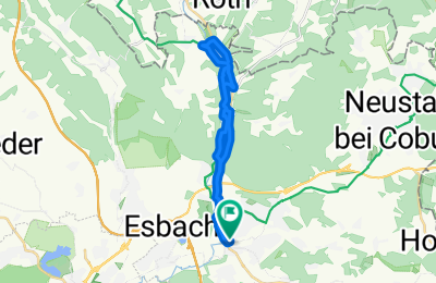 Route in der Bikemap App öffnen