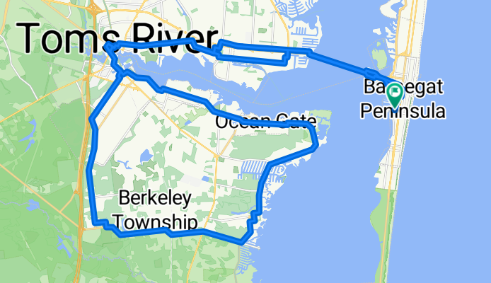 Rt 37 - Beachwood - Ocean Gate - Barnegat Pines