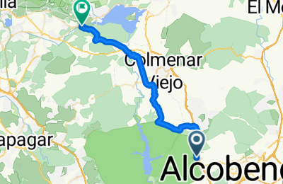 Route in der Bikemap App öffnen