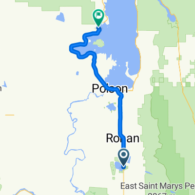 Ninepipes to Rollins Lake, MT
