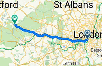 Route in der Bikemap App öffnen
