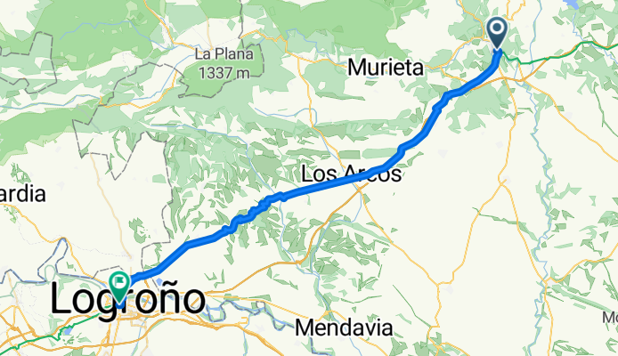 SdC2019 Tag 2  Estella nach Logrono