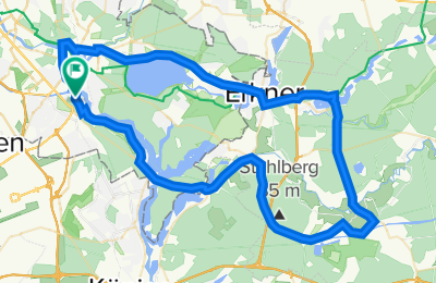 Route in der Bikemap App öffnen