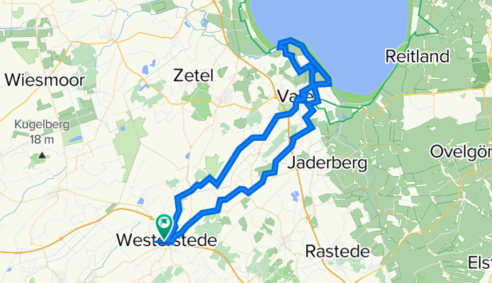 2018-06-15 Westerstede-Varel - Dangast und zurück