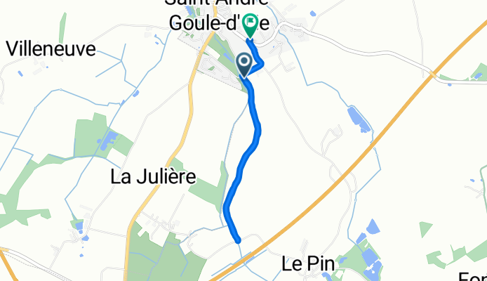 Enzo - Nicolas - Samedi Route In Saint-André-Goule-D'oie