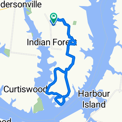Indian Lake peninsula (short)