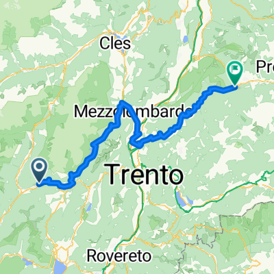 Dolomites W-E 002 Molveno - Molino Di Fiemme