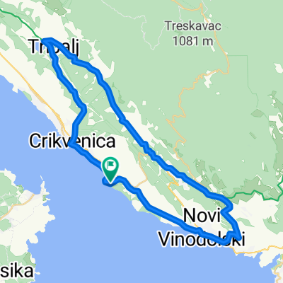 Selce- Novi Vinodolski- Tribalj-Selce