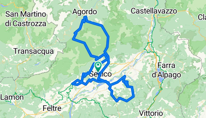 granfondo bellunese Carraro-Areo 133 km 2300mt dislivello