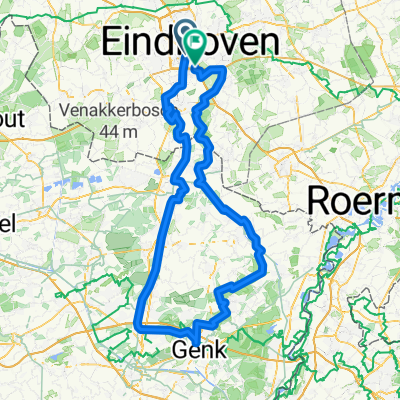 Spoorlijnroute