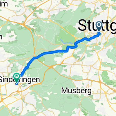 Stuttgart - Sindelfingen