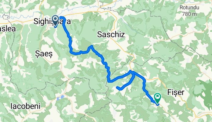 Viscri - Sighisoara intors