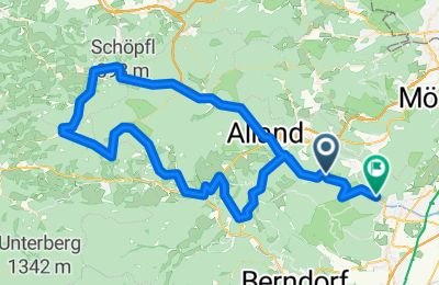 Route in der Bikemap App öffnen