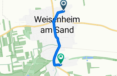 Route in der Bikemap App öffnen