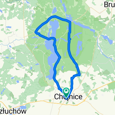 szlak niebieski PN Borów Tucholskich