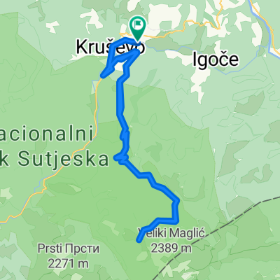 Tjentiště - Prievor