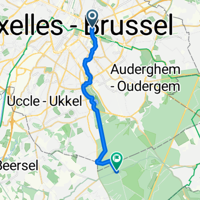 Ixelles to Bois de la Cambre