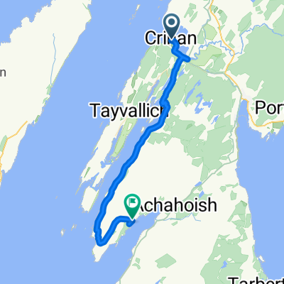 crinan to ormsary alt.