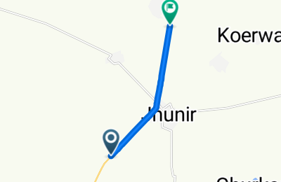 Route in der Bikemap App öffnen