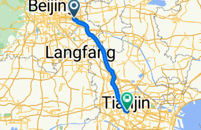 Route in der Bikemap App öffnen