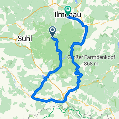 2018-06-09: Bhf Rennsteig - Werra-Quelle