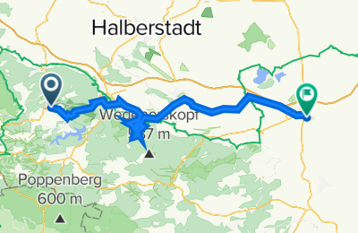 Route in der Bikemap App öffnen