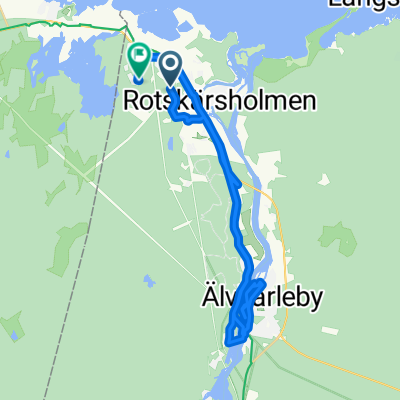 Spred Out Afternoon Route In Skutskär