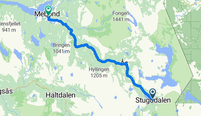 E7: Stugudal - Selbu