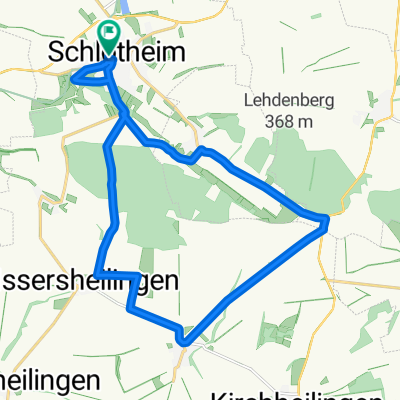 Radrunde durch Schlotheim