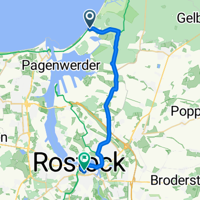Relaxed Donnerstag Route In Rostock
