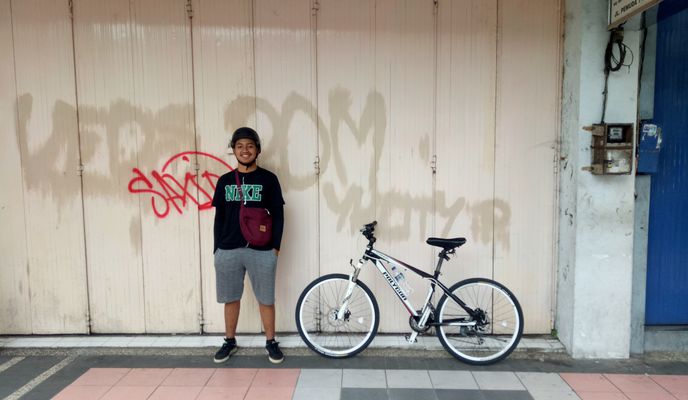 Photo 1 of the Bikemap route "Jumat 29 juni 2018"