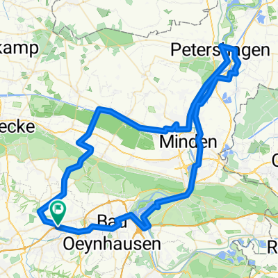 Minden-Peterdshagen (Runde von Löhne) 85km