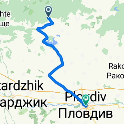 Starosel - Belovitsa - Saedinenie - Plovdiv